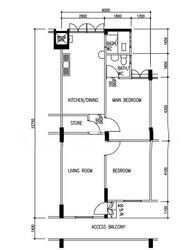 Blk 410 Bedok North Avenue 2 (Bedok), HDB 3 Rooms #608133221
